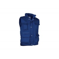 COLETE REPORTER ACOLCHOADO AZUL ESCURO